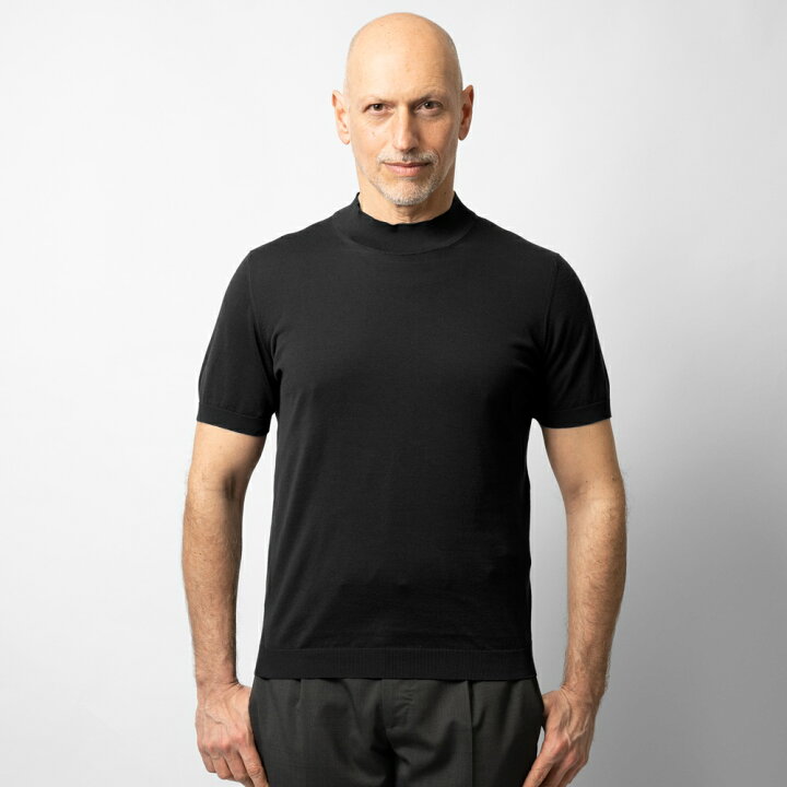 楽天市場】ドルモア DRUMOHR ニットTシャツ モックネック D0GN124 半袖 