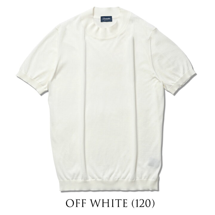楽天市場】ドルモア DRUMOHR ニットTシャツ モックネック D0GN124 半袖 