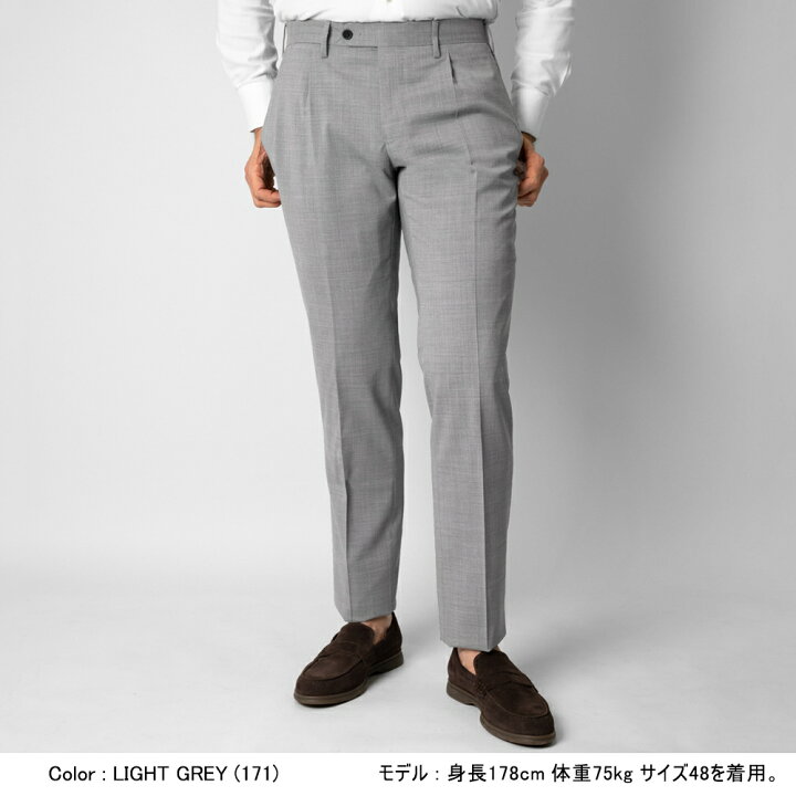 楽天市場】ジェルマーノ GERMANO スラックス ワンプリーツ 321G-8604  