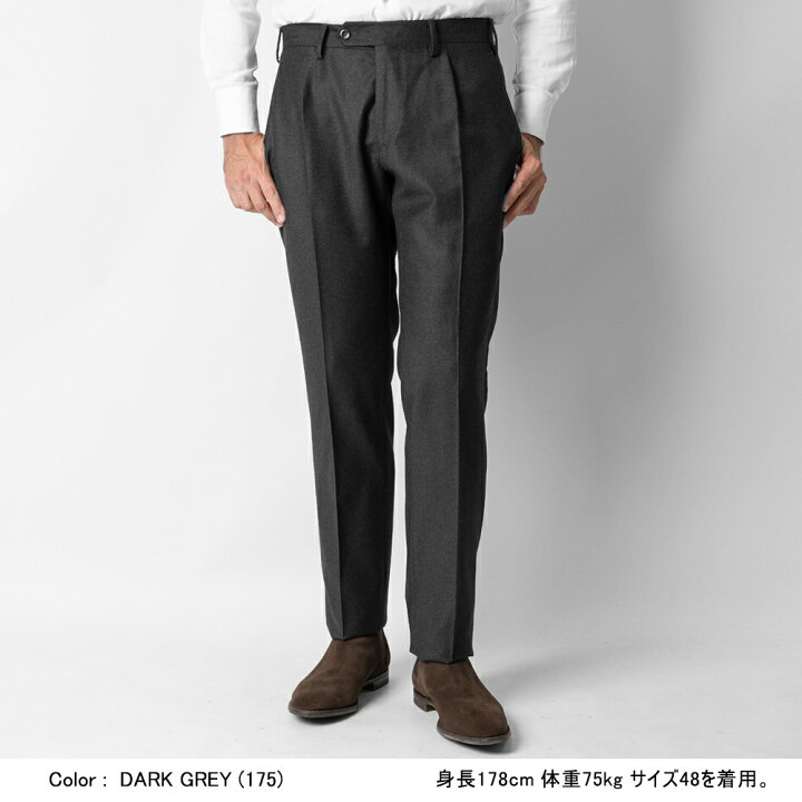 楽天市場】ジェルマーノ GERMANO 321G-9611 スラックス ワンプリーツ 