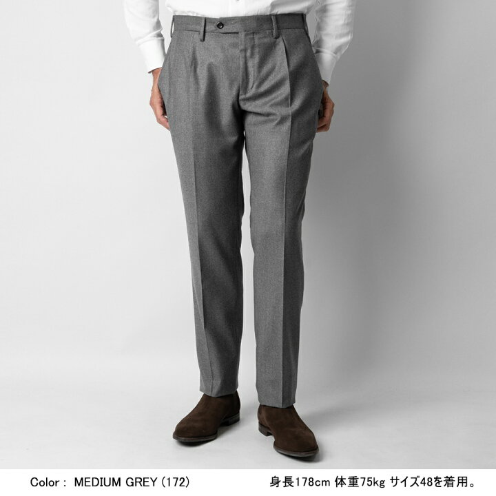 楽天市場】ジェルマーノ GERMANO 321G-9611 スラックス ワンプリーツ 