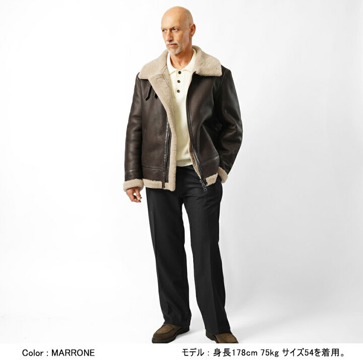 楽天市場】【返品不可】ジェッリ GELLI STELVIO B3 ムートンジャケット 