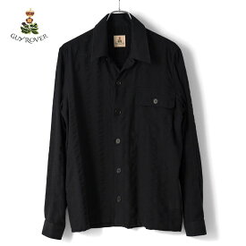 ギローバー GUY ROVER シャツジャケット 長袖 3950GR136 561124 シャツ ストライプ コットン 26SS メンズ カジュアル ライトアウター 春 夏 無地 シャドーストライプ シャツアウター ブランド イタリア おしゃれ 大きいサイズ