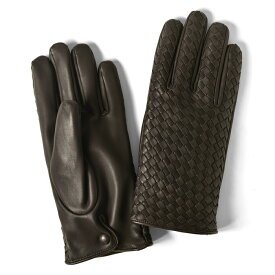 グローブス GLOVES 手袋 イントレッチオ ダークブラウン CA1662 【ゆうパケット対応】 革 レザー メンズ ブランド 防寒