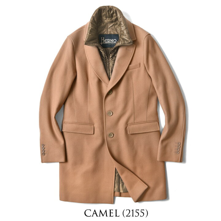 楽天市場】ヘルノ HERNO チェスターコート CA0045U ブラック ネイビー  
