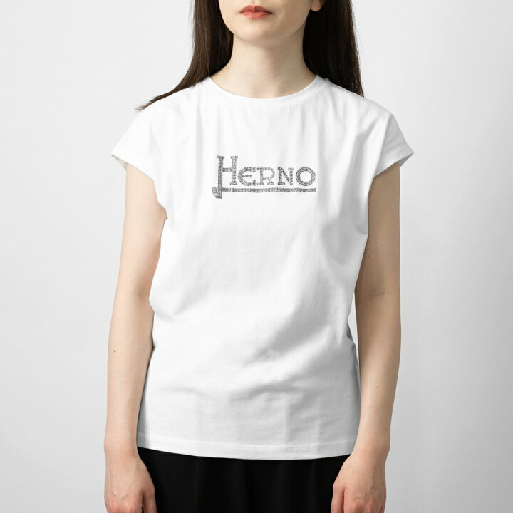 楽天市場】ヘルノ HERNO Tシャツ JG000211D ラインストーン レディース 