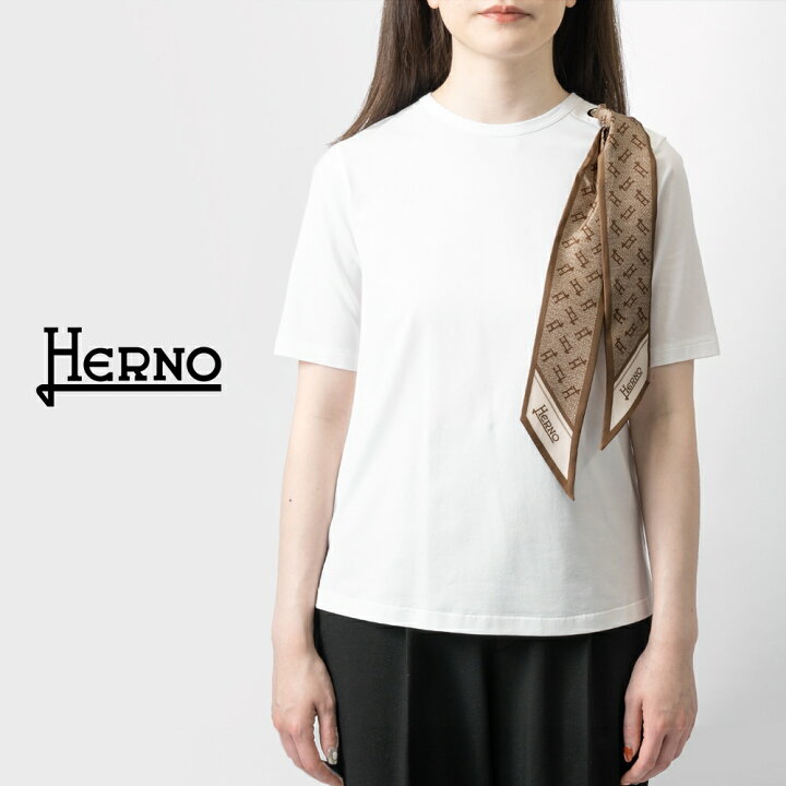 楽天市場】【返品不可】ヘルノ HERNO Tシャツ JG000219D レディース  