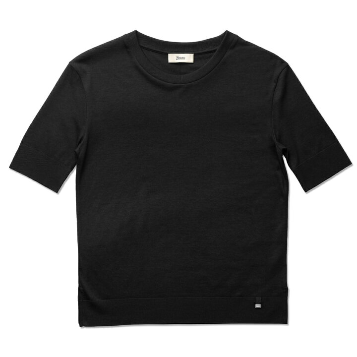 楽天市場】ヘルノ HERNO ニットTシャツ JG000223D レディース クルー 