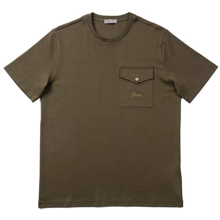 楽天市場】ヘルノ HERNO Tシャツ クルーネック JG00027UR ネイビー 