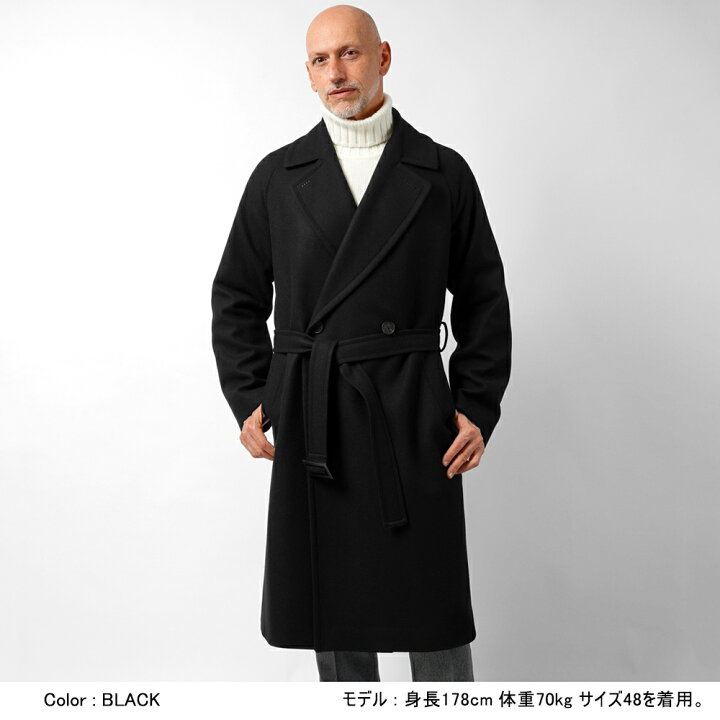 楽天市場】イーヴォ HEVO ベルテッドコート ダブルブレスト BRINDISI 