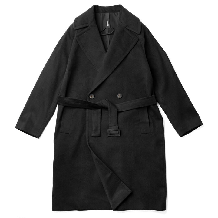 楽天市場】【返品不可】イーヴォ HEVO ダブルブレスト ベルテッド 
