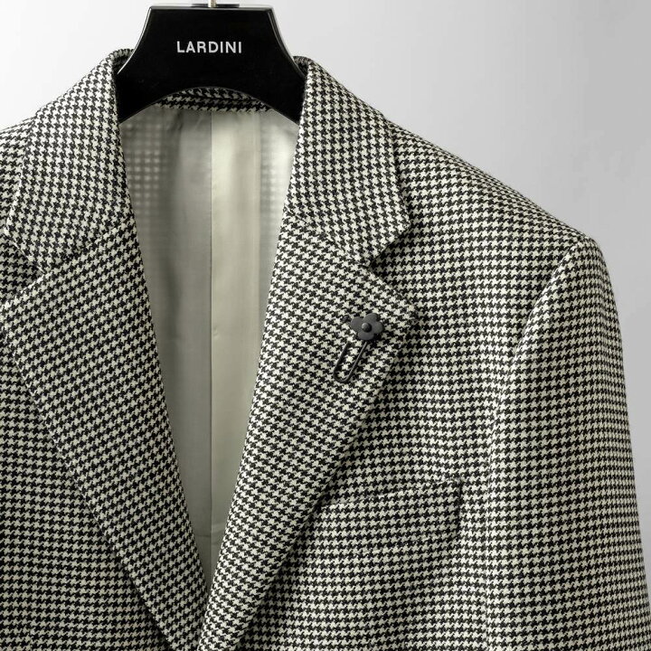 楽天市場】【返品不可】ラルディーニ LARDINI ジャケット 千鳥柄 
