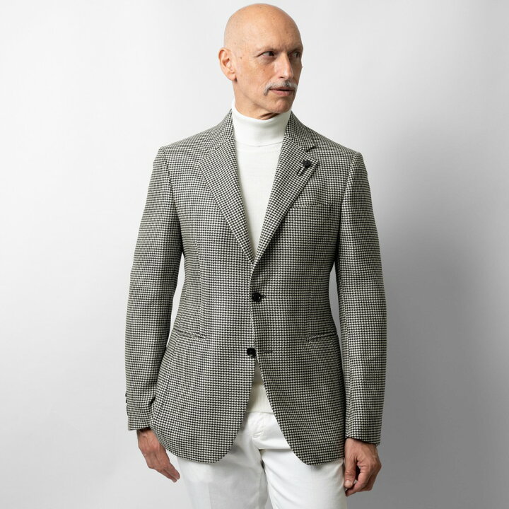 ラルディーニ 布い LARDINI テーラードジャケット サイズ48 