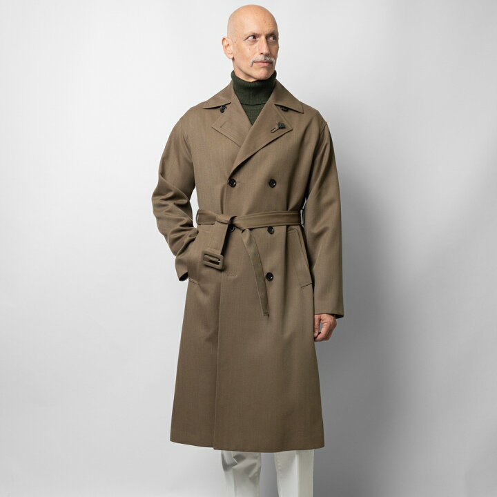 楽天市場】ラルディーニ LARDINI ロングトレンチコート IVADRIEL  