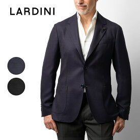 ラルディーニ LARDINI ジャケット ネイビー EQ949E-EQEL62705 シングル テーラードジャケット ホップサック ストレッチ EASY WEAR 24春夏 メンズ ビジネス ブランド開き見せ サイドベンツ 高級 クラシコ イタリア