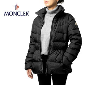 モンクレール MONCLER ダウンコート GUERY ブラック ダウンジャケット 秋冬 レディース アウター インポート ブランド ダウン 軽い 暖かい ショート丈 ハイネック ナイロン ワッペン サイズ size 2 3 大きいサイズ 送料無料