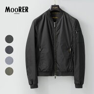 ムーレー MOORER ボンバージャケット CORELLI-WK ma-1 メンズライトアウター ma1 薄手 ブルゾン メンズ …