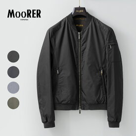 ムーレー MOORER ボンバージャケット CORELLI-WK ma-1 メンズライトアウター ma1 薄手 ブルゾン メンズ コレッリ ミリタリージャケット ライトアウター ブランド ナイロン ミリタリー アウター エムエーワン メンズアウタージャケット ブラック ネイビー カーキ ブルー