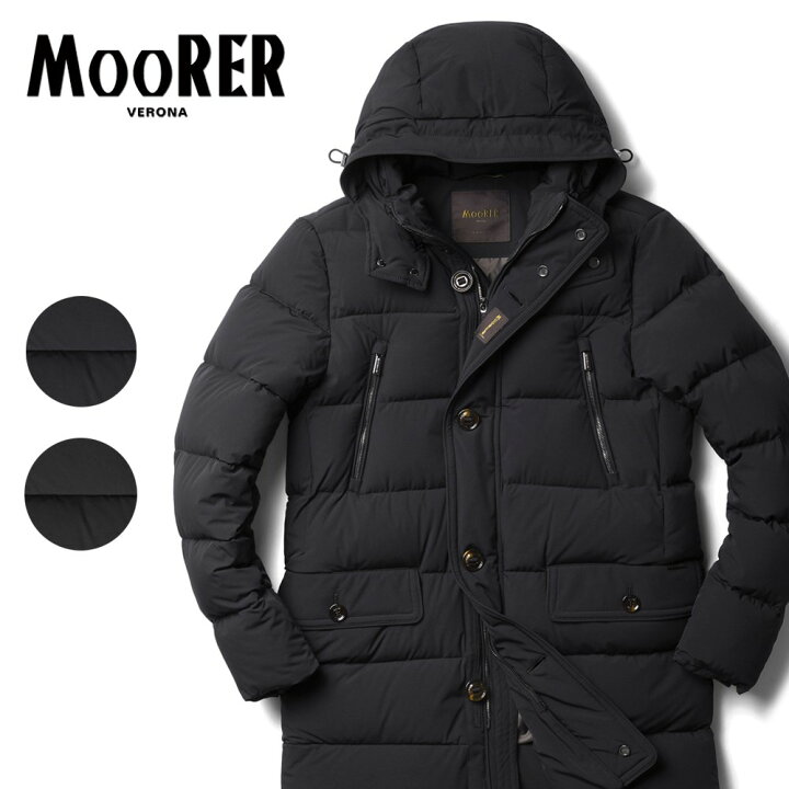 楽天市場 ムーレー Moorer ダウンコート Gorner Kn ネイビー ブラック ダウン Grandpere