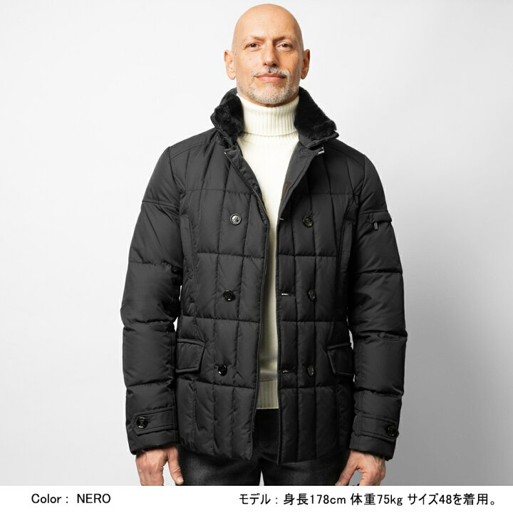 楽天市場】ムーレー MOORER ダウンジャケット ダブルブレスト SIRO-KM  