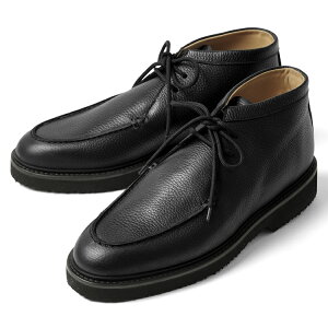 マノヴィエ トスカーネ MANOVIE TOSCANE チャッカブーツ BEPPE 25AW 秋 冬 本革 型押し シボ ブラック ショートブーツ アンクルブーツ メンズ カジュアル ビジネス イタリア 本革 軽量 歩きやすい 疲