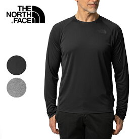 ノースフェイス THE NORTH FACE ラグランスリーブ Tシャツ 長袖 NF0A5J79 グレー ブラック TNF メンズ 吸汗速乾 大きいサイズ