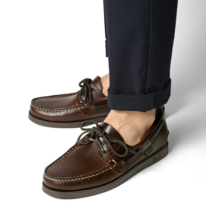 楽天市場】パラブーツ PARABOOT バース BARTH MARINE デッキシューズ 