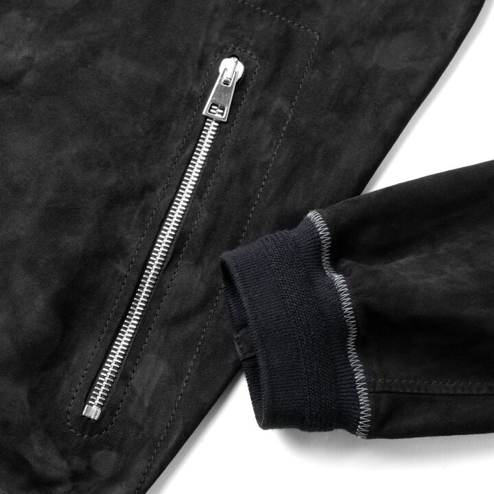 楽天市場】【返品不可】ルッフォ RUFFO スエード レザーブルゾン 