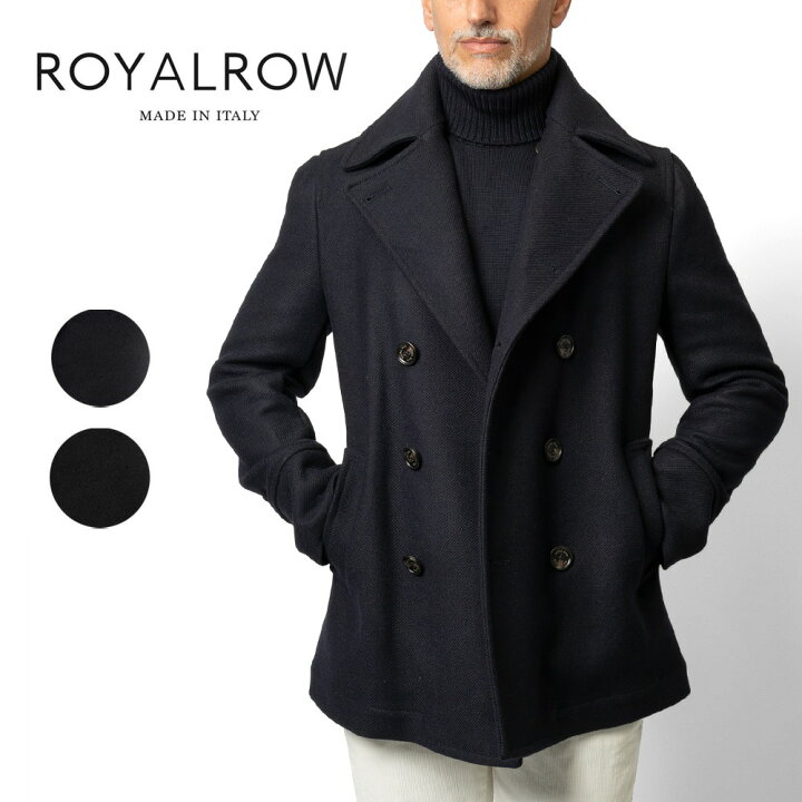 楽天市場】ロイヤルロウ ROYAL ROW ピーコート ショート丈 PEACOAT B03 