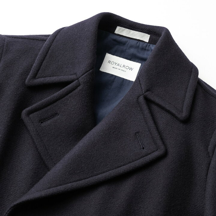 楽天市場】ロイヤルロウ ROYAL ROW ピーコート ショート丈 SHORT PEA 