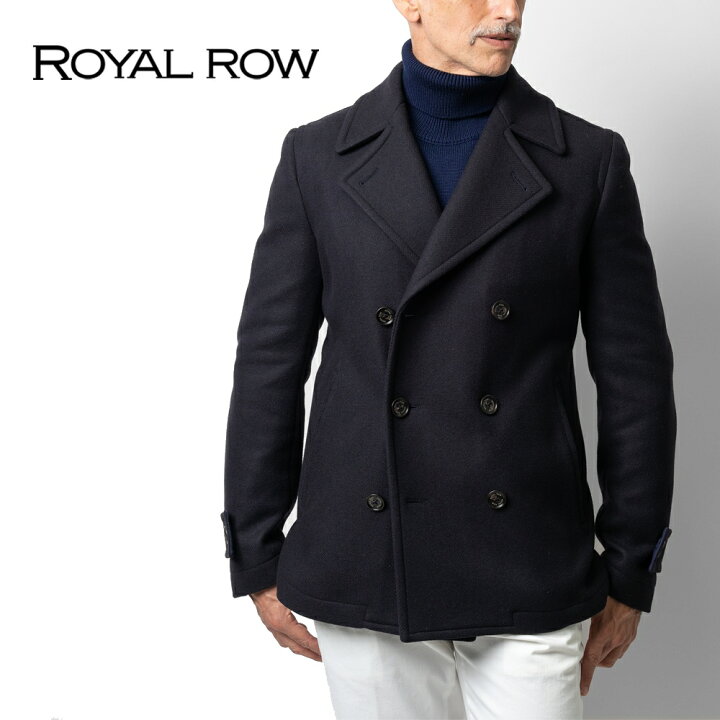 楽天市場】ロイヤルロウ ROYAL ROW ピーコート ショート丈 SHORT PEA 