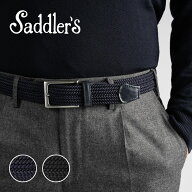 サドラーズ Saddler's ファインメッシュベルト 【3.2cm幅】 G01 ブラック ネイビー メンズ ベルト ビジネ…