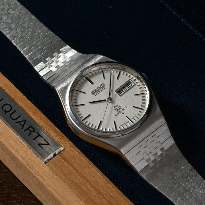 楽天市場】【中古】セイコー スーペリアクォーツ SEIKO Superior Twin 