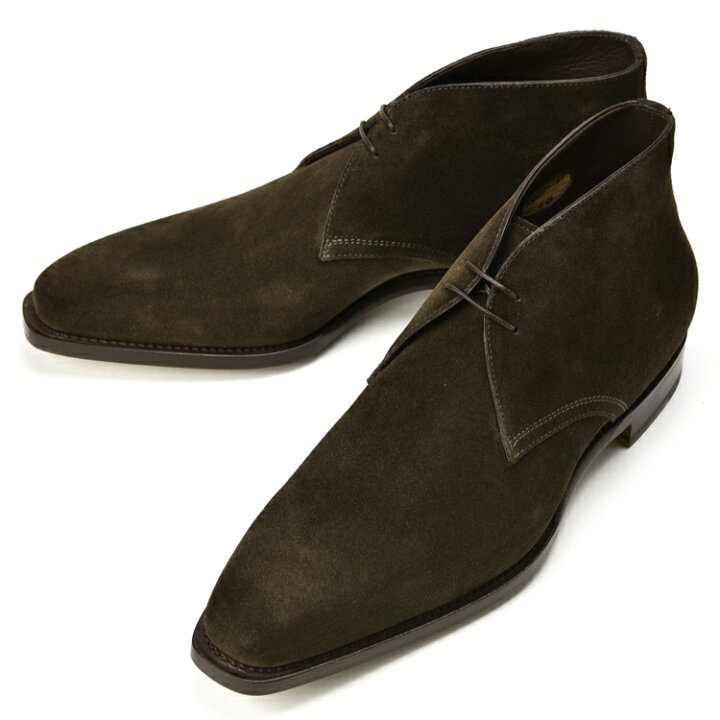 楽天市場】サントーニ SANTONI 13511 チャッカブーツ ダークブラウン 