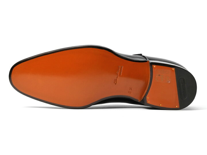 楽天市場】サントーニ SANTONI 11652 ダブルモンクストラップ ブラック 