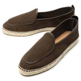 【返品不可】 THE RESORT CO ザ リゾートコ ESPADORILLES BELGIAN エスパドリーユ ベルジャンシューズ スリッポン ブラウン BROWN メンズ スペイン スペイン製 スエード ブランド おしゃれ 疲れない カジュアル 通気性