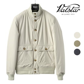 ヴァルスター VALSTAR ヴァルスタリーノ 407A.D083 3レイヤー ナイロンブルゾン 25AW 秋 冬 PADDED VALSTARINO パデッド 中綿 撥水 バルスター バルスタリーノ メンズ アウター イタリア ジャケット ブルゾン ショート丈 アウター インポート 秋冬 ブランド カジュアル