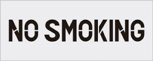 �A�C�}�[�N�@�X�e���V�������t�p�v���[�g�@�hNO SMOKING�h