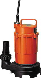 寺田ポンプ製作所　小型汚水用水中ポンプ　非自動運転形　単相100V　60Hz　吐出量：80、全揚程：5m、口径：32mm