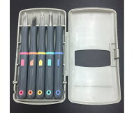 よしはる彫刻刀　付鋼タイプ　5本組 左利き用　GX-5L