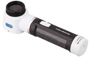 LEDフラッシュルーペ(目盛付)φ30x180mmTL-L30-LED