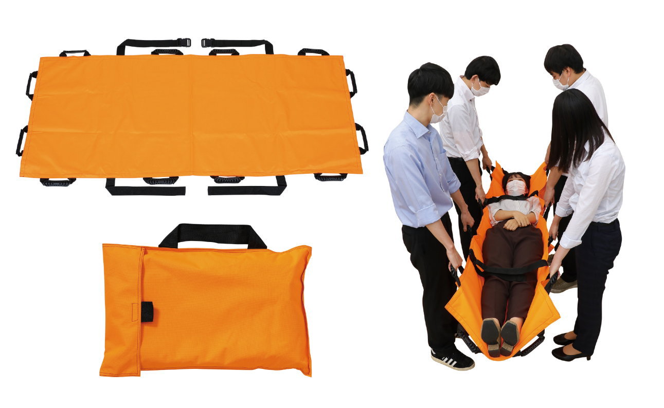 アーテック 布製防災担架 お得なキャンペーンを実施中 オレンジ 日本最大級の品揃え