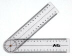 測定・学習器具　ゴニオメーター（プラスチック角度計）