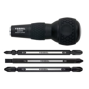 VESSEL(�x�b�Z��)�{�[���O���b�v���փh���C�o�[�Z�b�g�@220W-3
