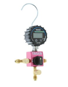 TASCO�i�^�X�R�jR410A,R32�p�{�[���o���u���f�W�^���V���O���}�j�z�[���h�@TA123DG