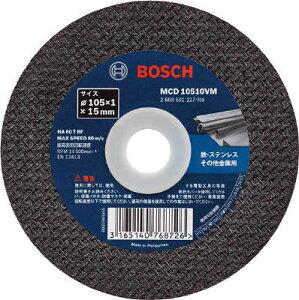 BOSCH(�{�b�V��)�ؒf�u�΁@��105mm�@10����(���ʕ⋭�^�C�v)MCD10510VM/10