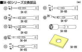 ENGINEERSK-60シリーズ交換部品ホットブローチップ(触媒内蔵)SK-65