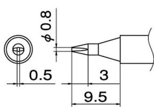 (HAKKO)FX-950/951/952^pĐT12V[Y@D^T12-D08