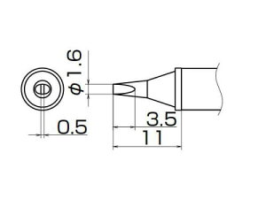(HAKKO)FX-950/951/952^pĐT12V[Y(Meʃ^Cv)@1.6WD^T12-WD16