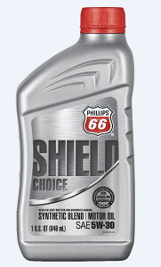 Phillips 66(�t�B���b�v�X 66)�@Shield Choice(�V�[���h�`���C�X) �K�\�����G���W����p�I�C���@5W-30 0.95L